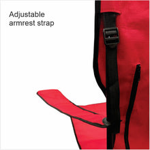 Load image into Gallery viewer, DR. ORGANIZER Inflate-A-Seat USA Patented Inflatable Seat Cushion with Built-in Pump, Lumbar & Arm Rests – Portable, Adjustable, Lightweight & Heavy Duty – Great for Camping, Hunting & Sports