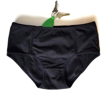 Load image into Gallery viewer, Blossom Wear Women's Leak Proof Panty, Set of 4 Black, by Dr. Organizer