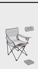 Load and play video in Gallery viewer, DR. ORGANIZER Inflate-A-Seat USA Patented Inflatable Seat Cushion with Built-in Pump, Lumbar &amp; Arm Rests – Portable, Adjustable, Lightweight &amp; Heavy Duty – Great for Camping, Hunting &amp; Sports
