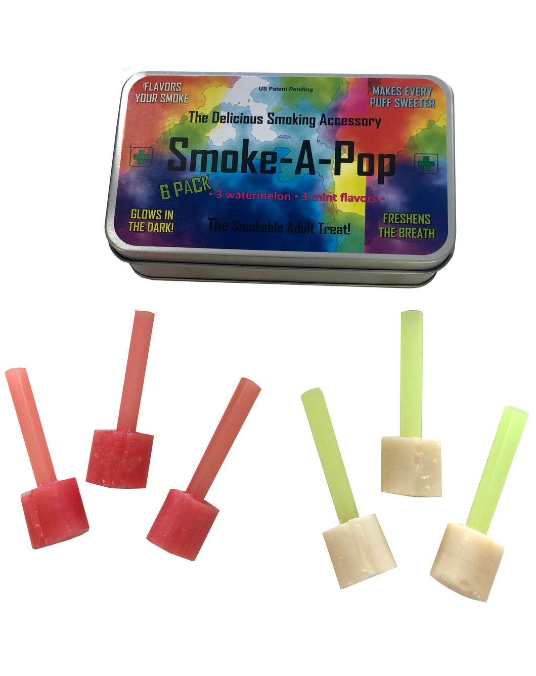 Smoke- A- Pop, USA Patent Pending Delicious Smoking Accessory by Dr. Organizer