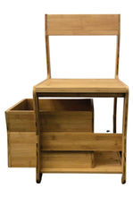 Load image into Gallery viewer, The TYL Bamboo Chair with Storage
