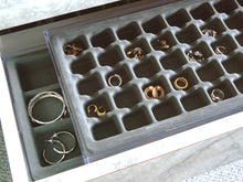 Load image into Gallery viewer, DR. ORGANIZER Stack Em 40 Compartment Jewelry Tray for Rings and Earrings
