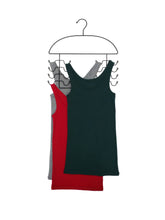 Load image into Gallery viewer, 2pc Women&#39;s Sport Tank Top, Cami, Bra, Strappy Dress, Bathing Suit, Closet Organizer Hangers
