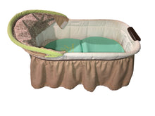 Load image into Gallery viewer, Lu Lu&#39;s Lullaby Baby Memory Foam Diaper Changing and Mattress Topper, USA Patented, Featuring Soothing Vibration and Heart Beat Sound which Emulates The Baby in The Womb
