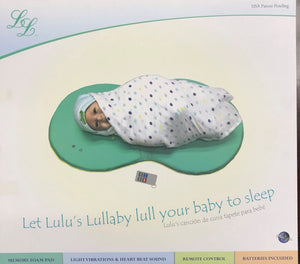 Lu Lu's Lullaby Baby Memory Foam Diaper Changing and Mattress Topper, USA Patented, Featuring Soothing Vibration and Heart Beat Sound which Emulates The Baby in The Womb